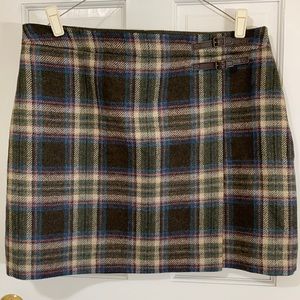 Boden US16R British tweed by Moon skirt